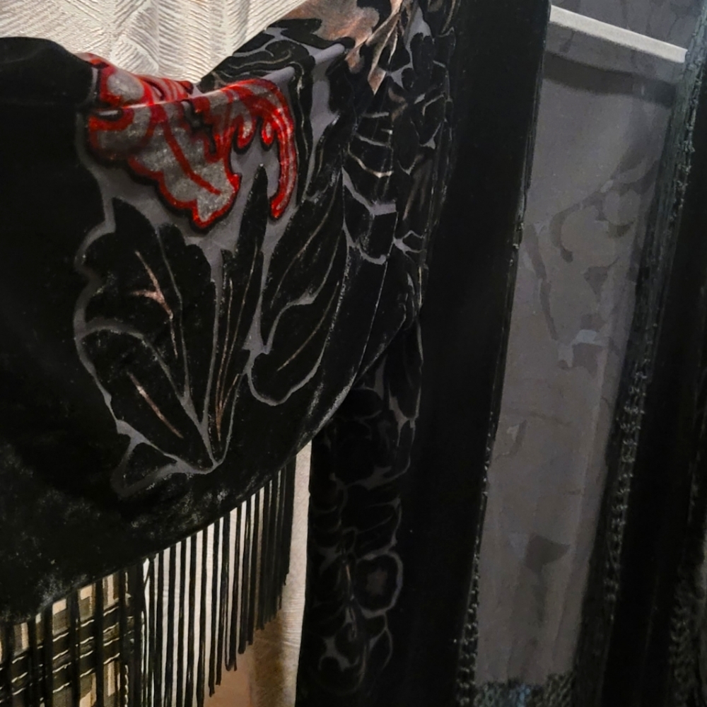 Sexy Velvet Kimono